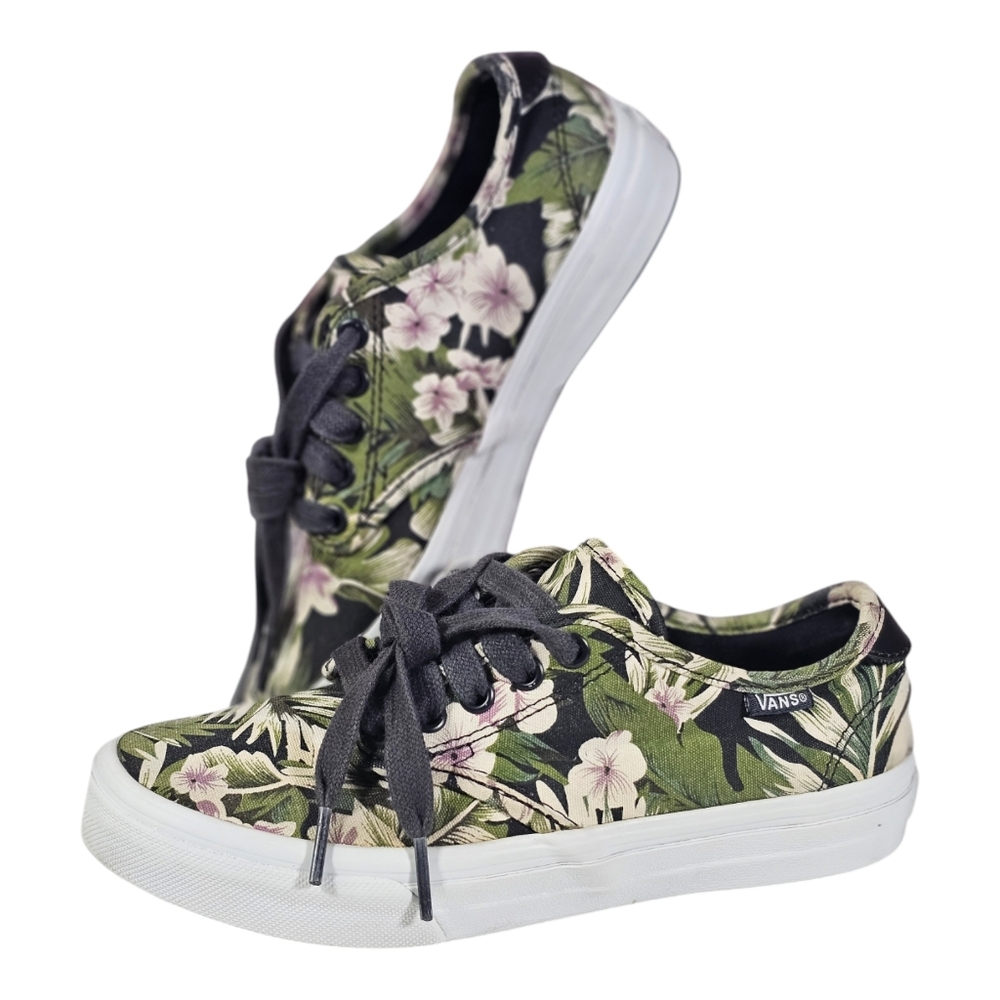 Vans "Atwood Old Skool" Sneaker Palm/White Flower